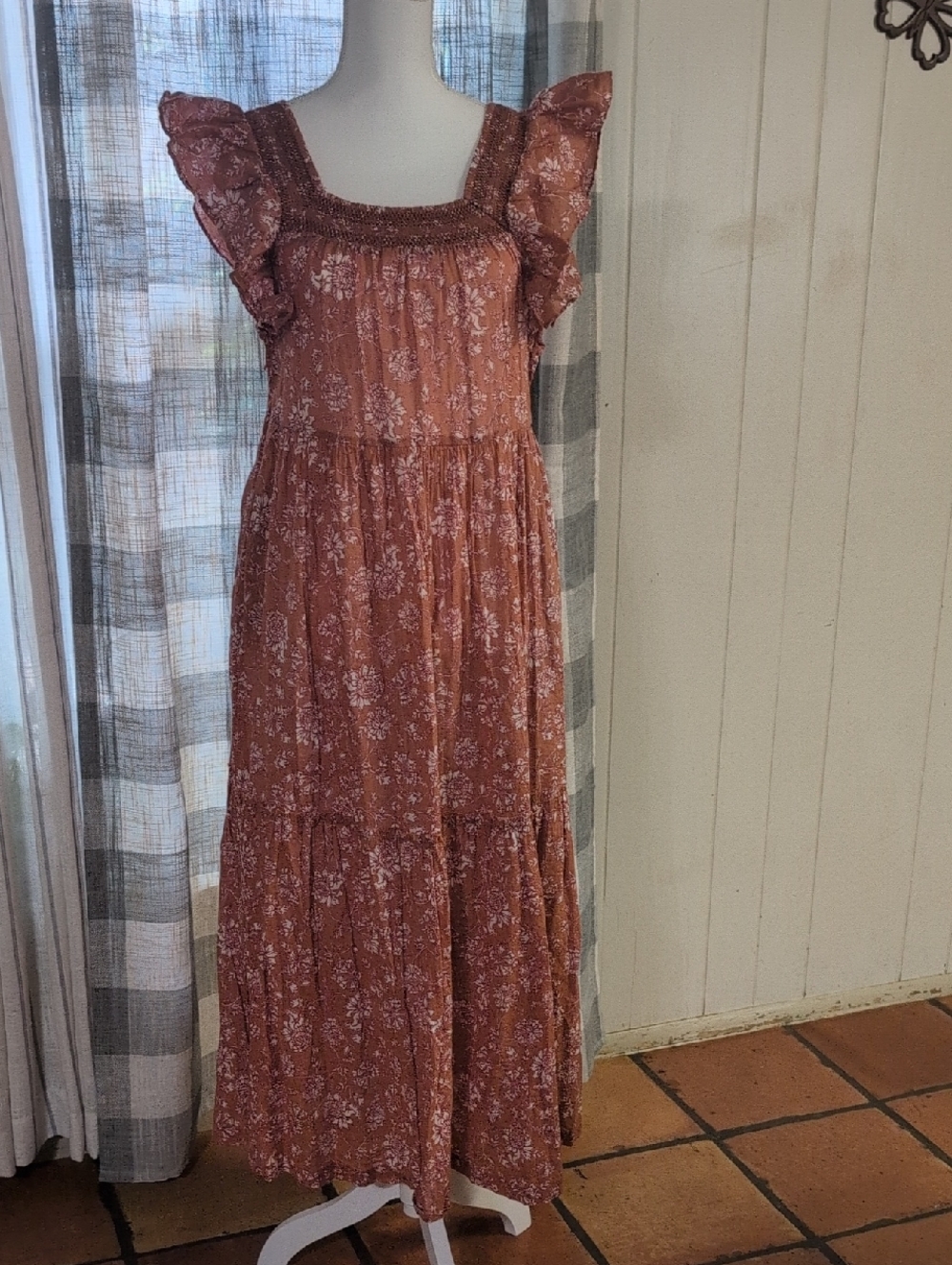 Free People Bonita Floral Dress. - Picture 6 of 14